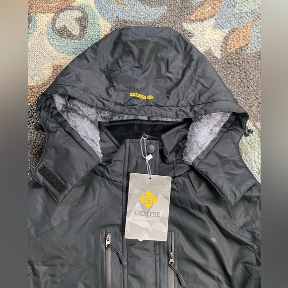 GEMYSE Men's Mountain Waterproof Ski Snow Jacket *new - Picture 4 of 8